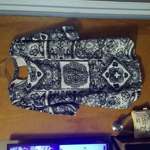 Pink Owl Ladies blouse size Large: A